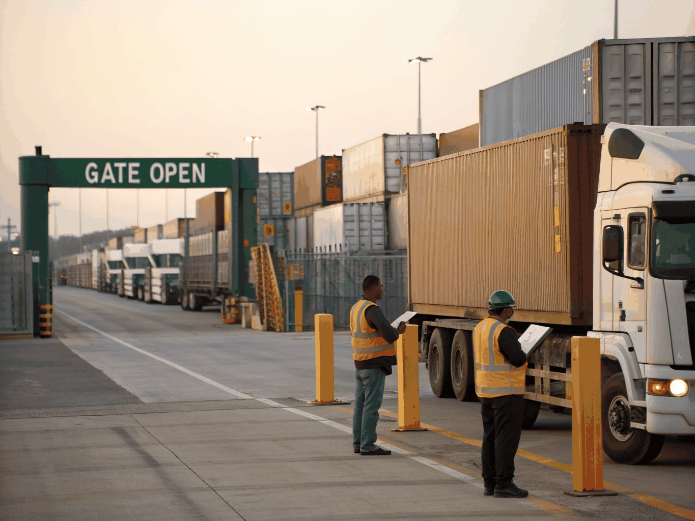 Industrial Logistics Gate